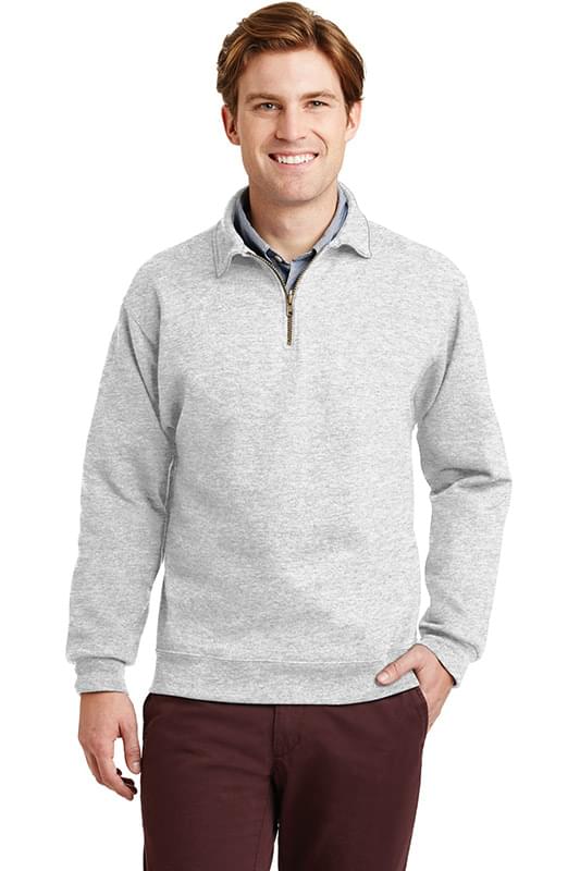 JERZEES &#174;  SUPER SWEATS &#174;  NuBlend &#174;  - 1/4-Zip Sweatshirt with Cadet Collar.  4528M