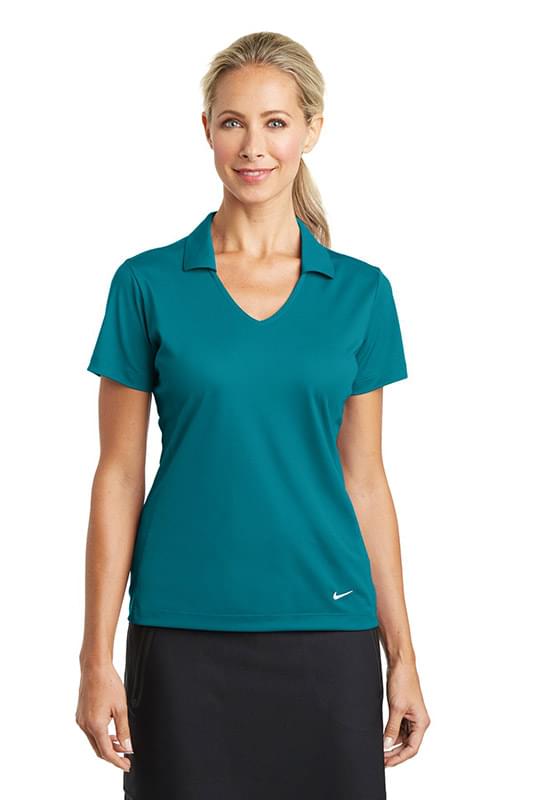 Nike Golf Ladies Dri-FIT Vertical Mesh Polo. 637165