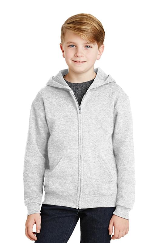 JERZEES &#174;  - Youth NuBlend &#174;  Full-Zip Hooded Sweatshirt.  993B