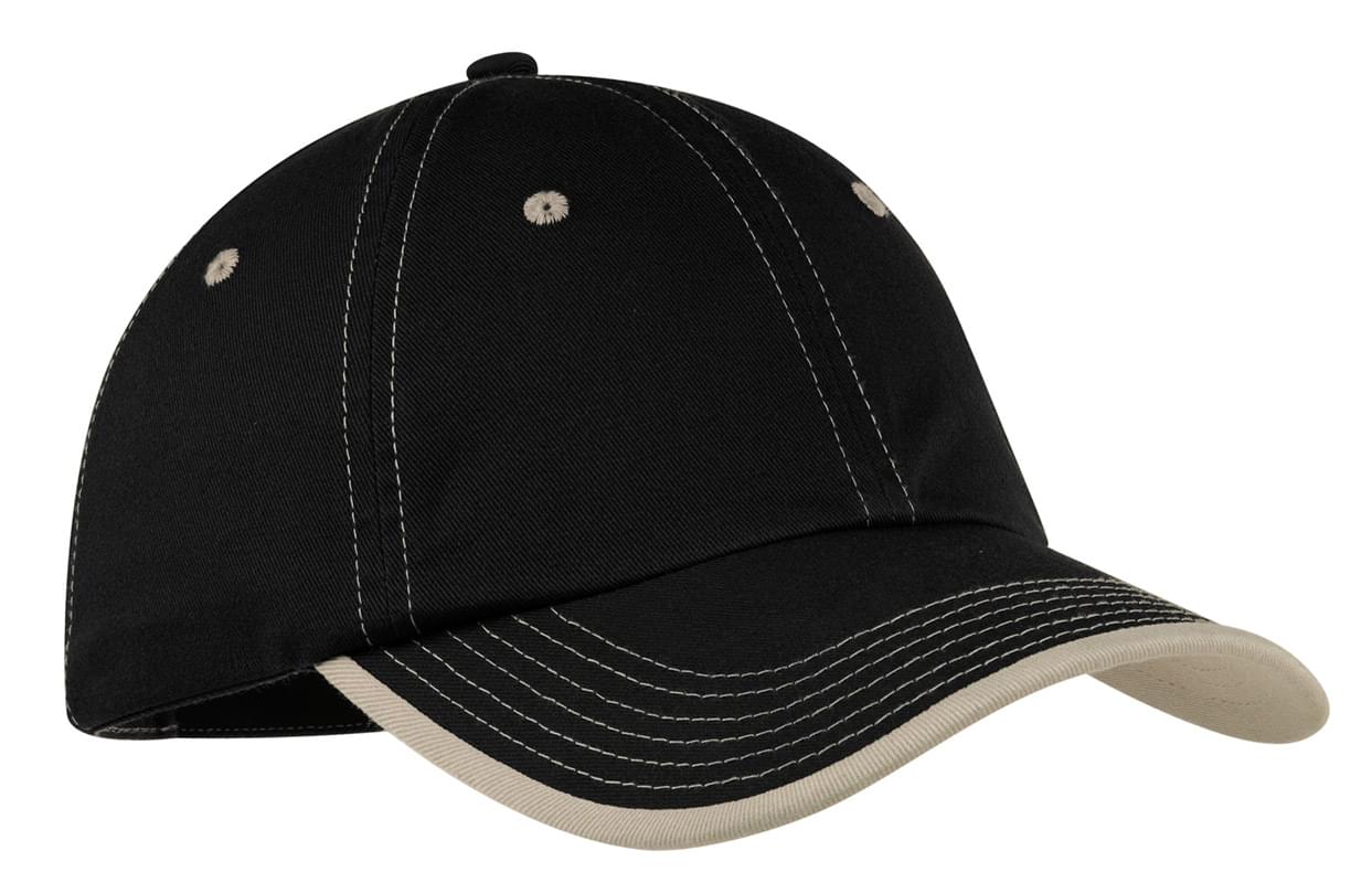 Port Authority &#174;  Vintage Washed Contrast Stitch Cap.  C835