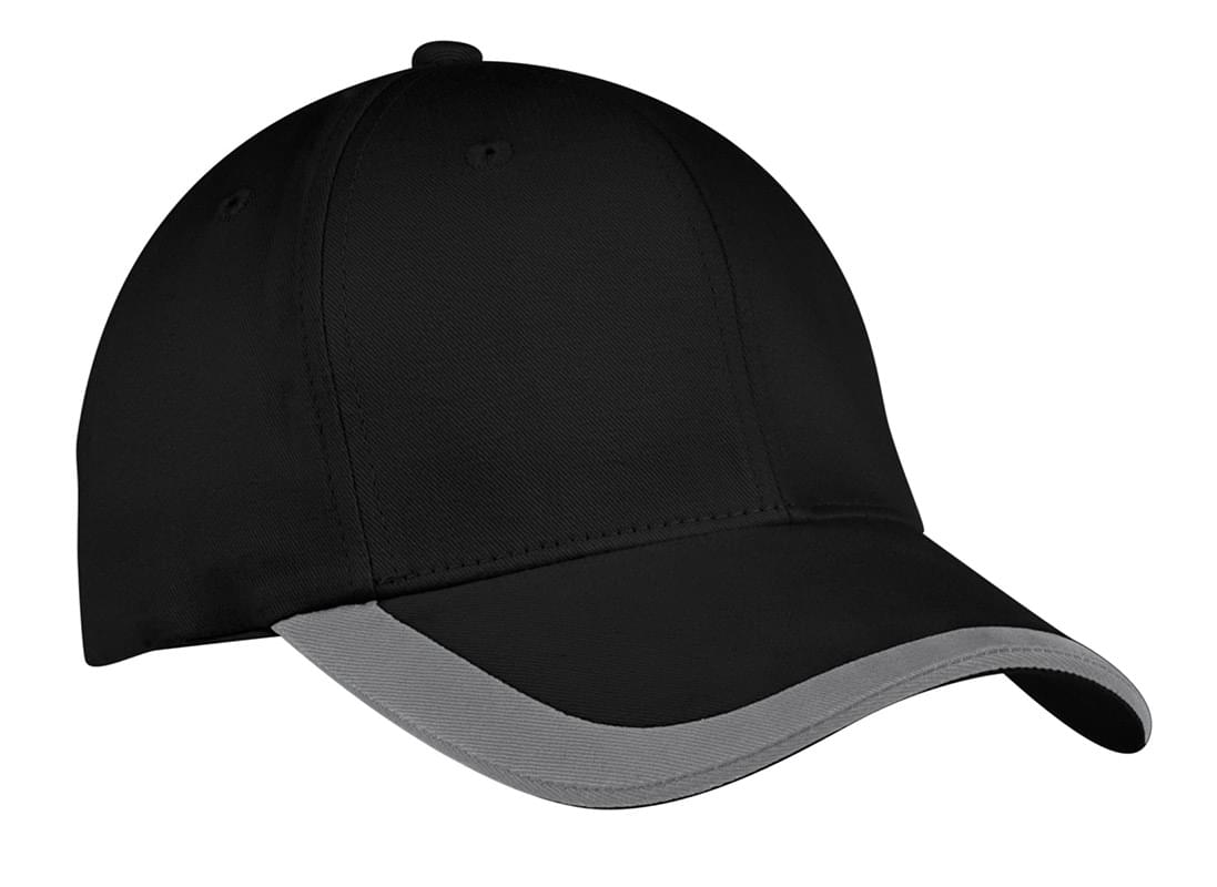 Port Authority &#174;  Contrast Stripe Sandwich Bill Cap.  C867