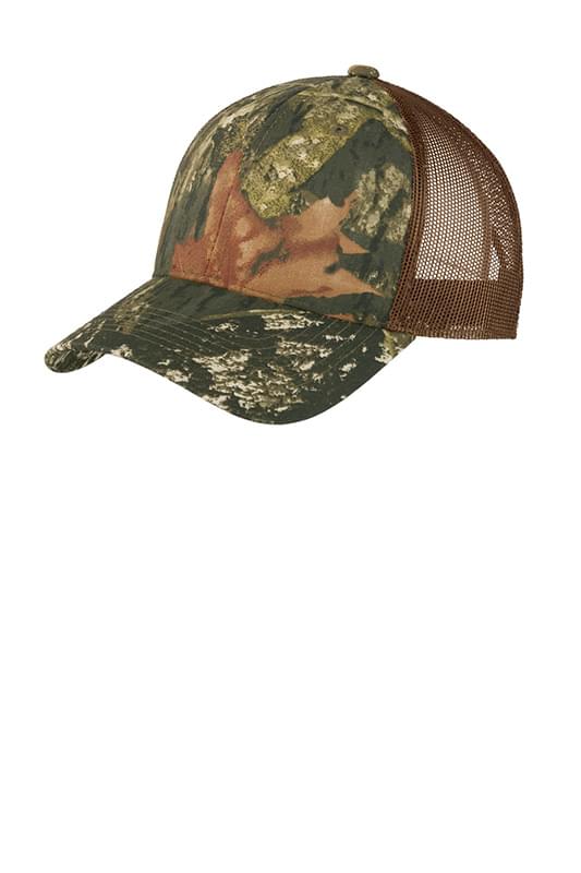 Port Authority &#174;  Structured Camouflage Mesh Back Cap. C930