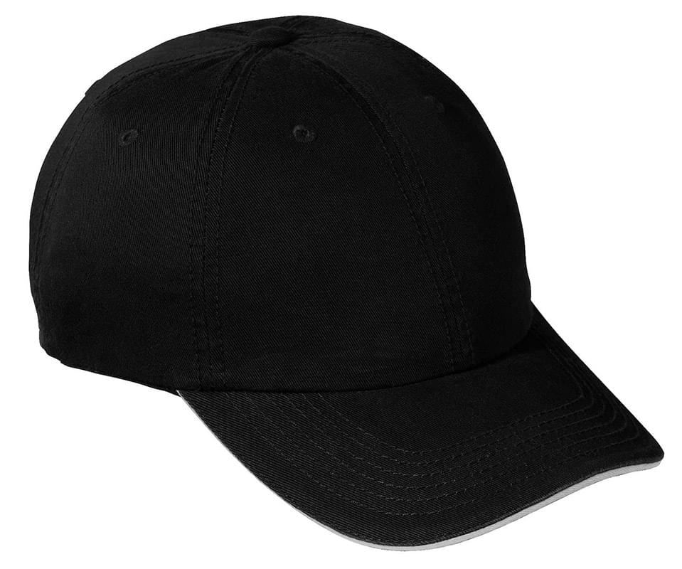 Port & Company &#174;  - Washed Twill Sandwich Bill Cap.  CP79