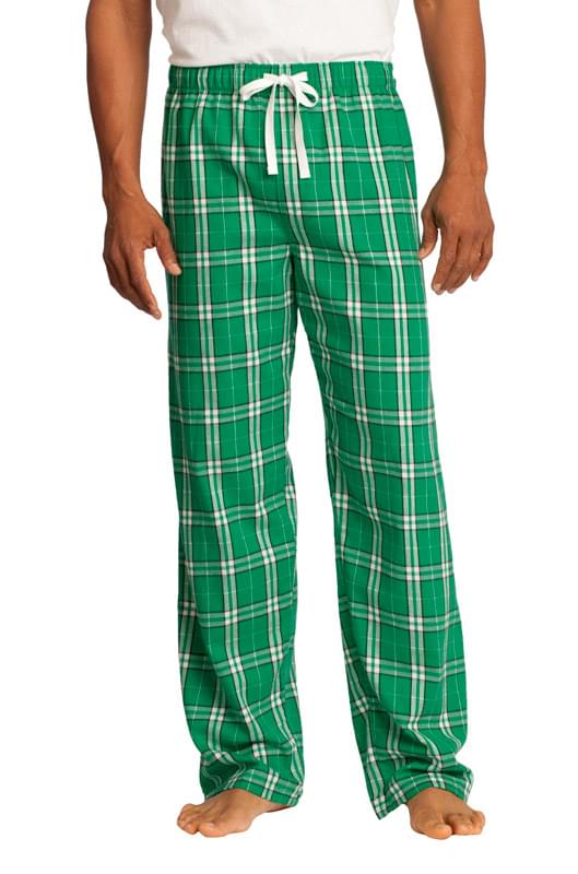 District &#174;  - Young Mens Flannel Plaid Pant. DT1800