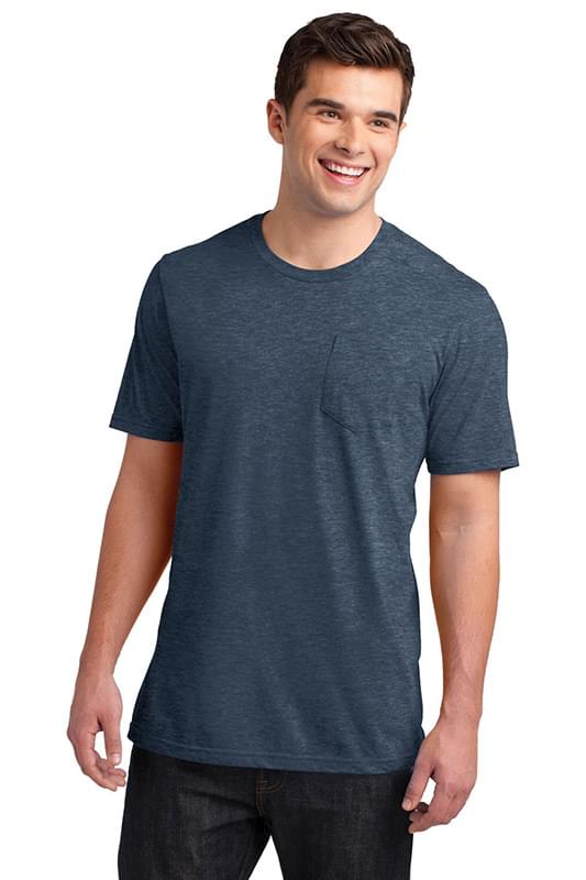 District &#174;  Young Mens Very Important Tee &#174;  with Pocket. DT6000P