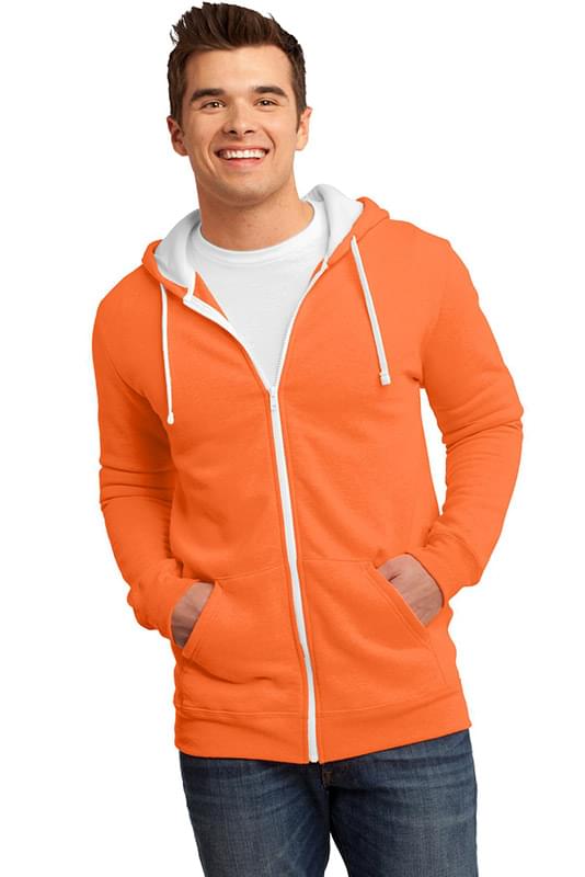 District ® - Young Mens The Concert Fleece ® Full-Zip Hoodie. DT800 District ® - Young Mens The Concert Fleece ® Full-Zip Hoodie. DT800