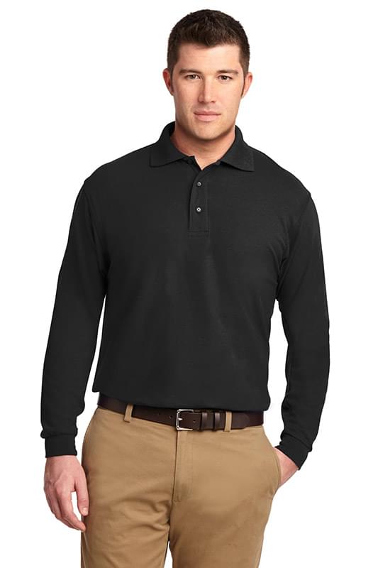 Port Authority &#174;  Silk Touch&#153; Long Sleeve Polo.  K500LS