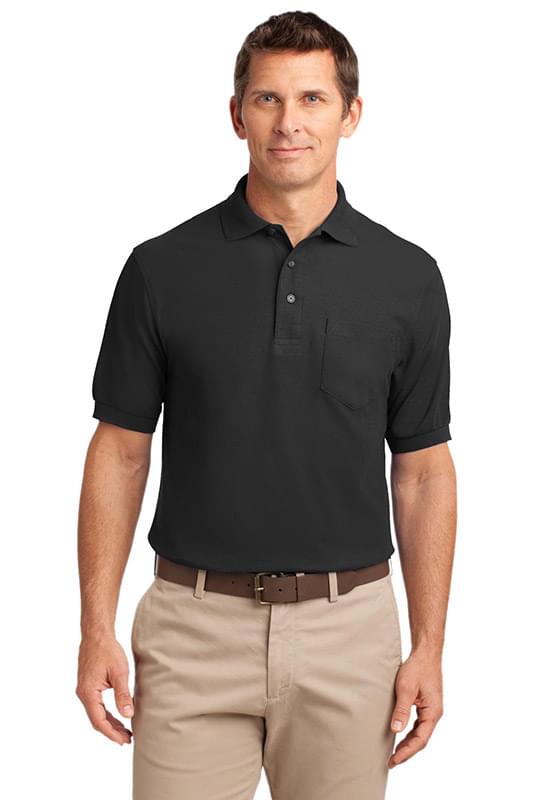 Port Authority &#174;  Silk Touch&#153; Polo with Pocket.  K500P