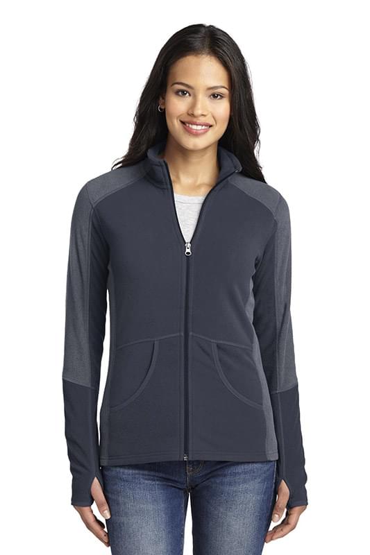 Port Authority &#174;  Ladies Colorblock Microfleece Jacket. L230