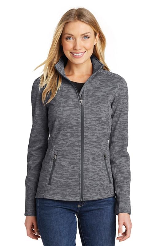 Port Authority &#174;  Ladies Digi Stripe Fleece Jacket. L231