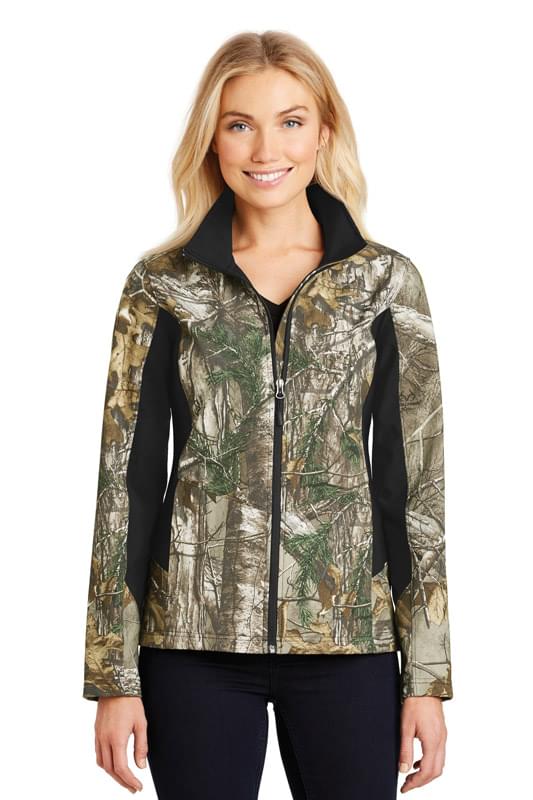 Port Authority &#174;  Ladies Camouflage Colorblock Soft Shell. L318C