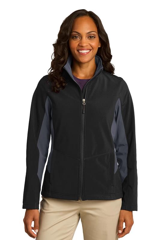 Port Authority &#174;  Ladies Core Colorblock Soft Shell Jacket. L318