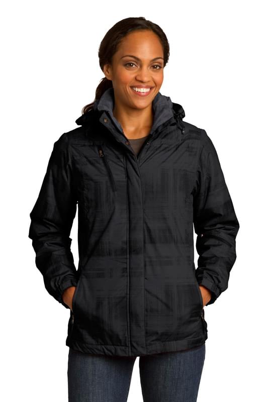 Port Authority &#174;  Ladies Brushstroke Print Insulated Jacket. L320