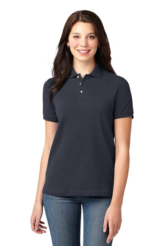 Port Authority &#174;  Ladies Heavyweight Cotton Pique Polo.  L420