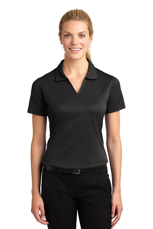 Sport-Tek &#174;  Ladies Dri-Mesh &#174;  V-Neck Polo.  L469