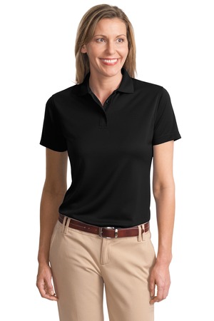 Port Authority&#174; Ladies Poly-Charcoal Blend Pique Polo. L497