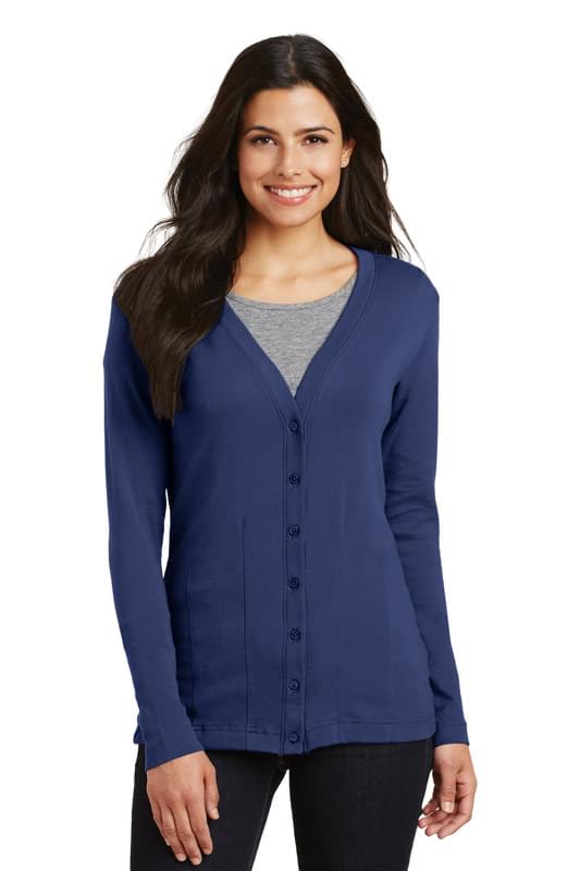 Port Authority &#174;  Ladies Modern Stretch Cotton Cardigan. L515