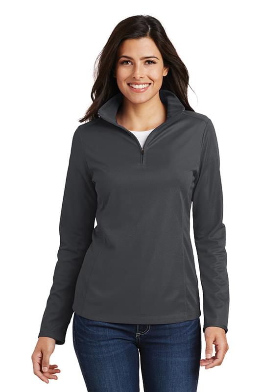 Port Authority &#174;  Ladies Pinpoint Mesh 1/2-Zip . L806