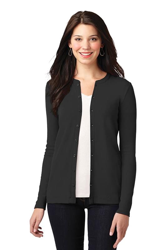 Port Authority &#174;  Ladies Concept Stretch Button-Front Cardigan. LM1008