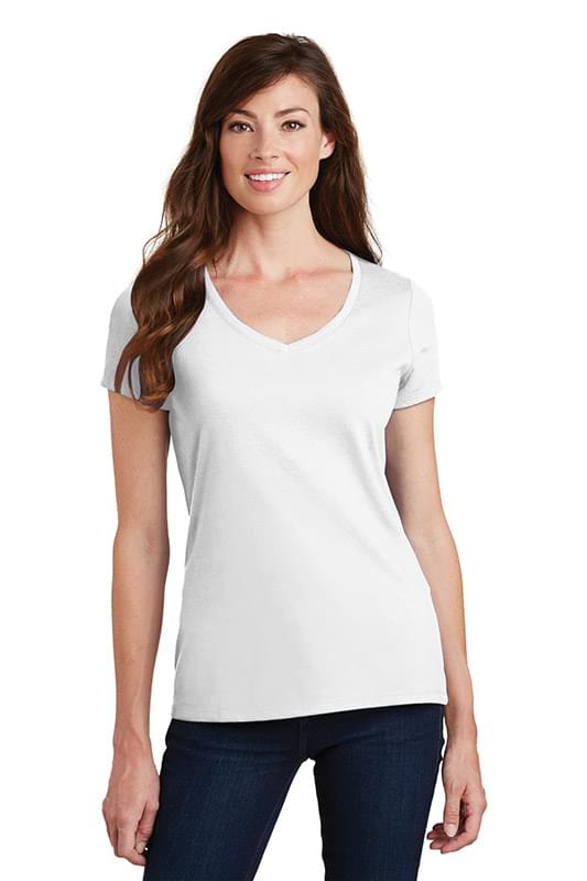 Port & Company &#174;  Ladies Fan Favorite V-Neck Tee. LPC450V