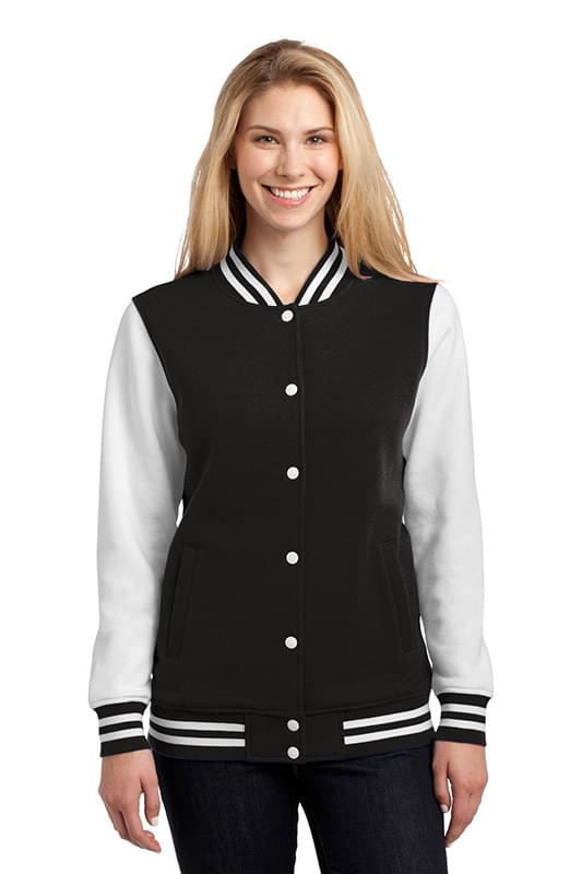 Sport-Tek &#174;  Ladies Fleece Letterman Jacket. LST270