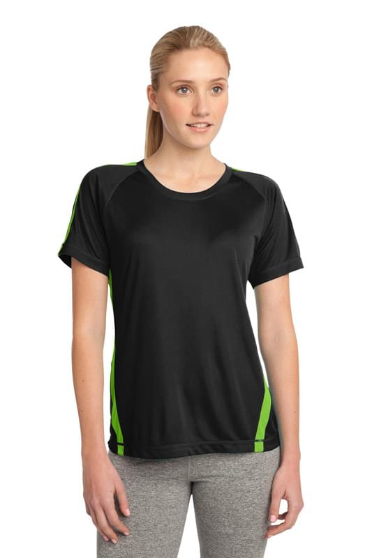 Sport-Tek &#174;  Ladies Colorblock PosiCharge &#174;  Competitor&#153; Tee. LST351