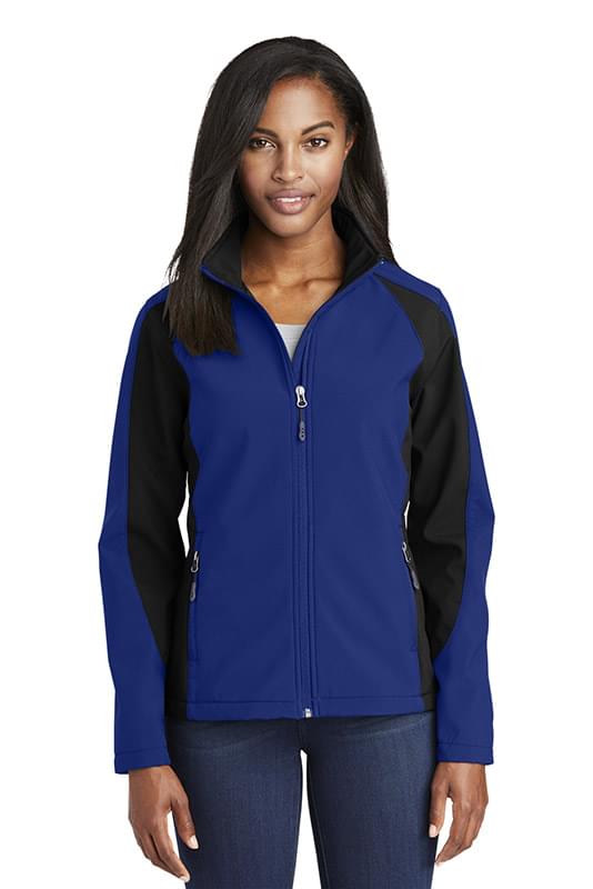 Sport-Tek &#174;  Ladies Colorblock Soft Shell Jacket. LST970