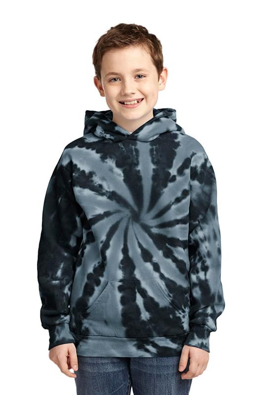 Port & Company &#174;  Youth Tie-Dye Pullover Hooded Sweatshirt. PC146Y