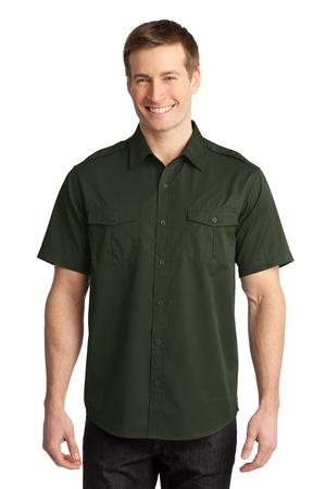 Port Authority &#174;  Stain-Release Short Sleeve Twill Shirt. S648