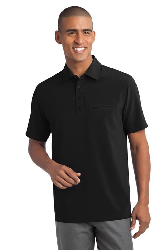 Port Authority &#174;  Ultra Stretch Pocket Polo. S650