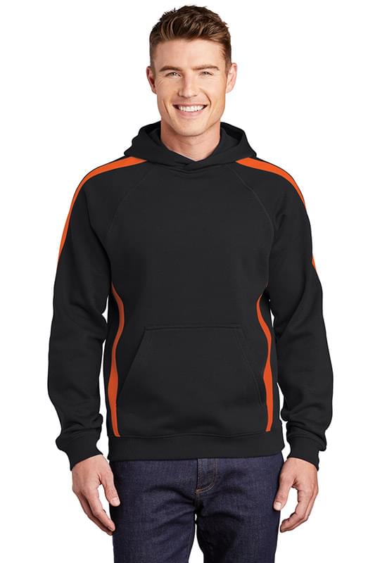 Sport-Tek &#174;  Sleeve Stripe Pullover Hooded Sweatshirt. ST265