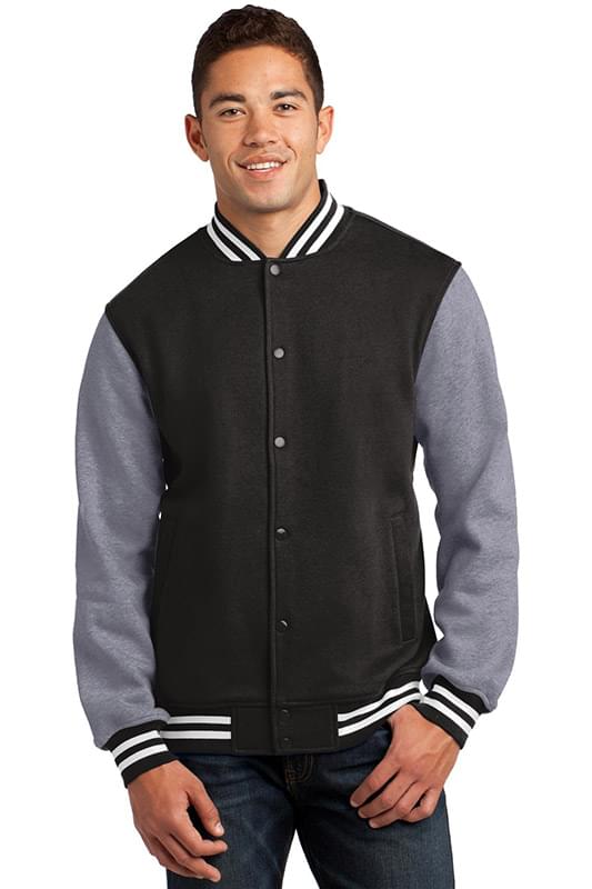 Sport-Tek &#174;  Fleece Letterman Jacket. ST270