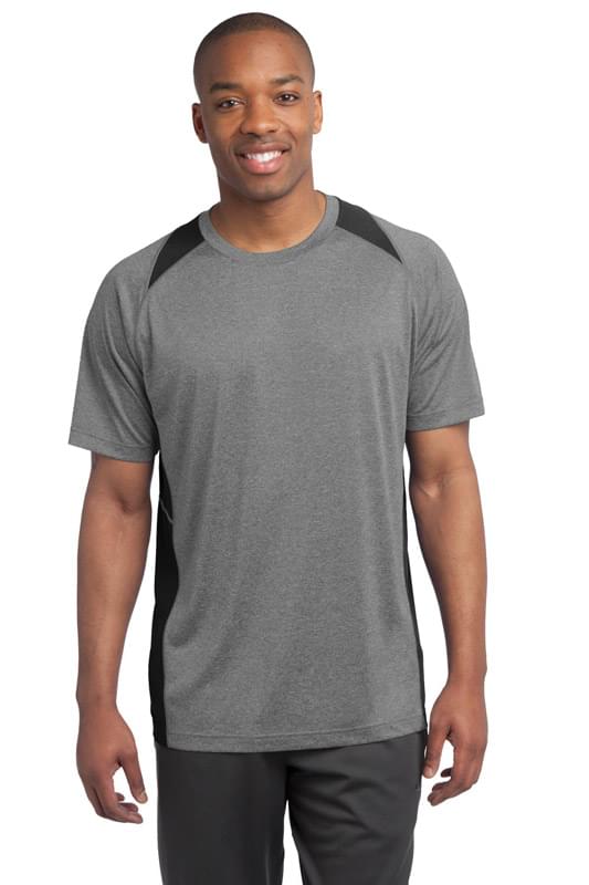 Sport-Tek &#174;  Heather Colorblock Contender &#153;  Tee. ST361