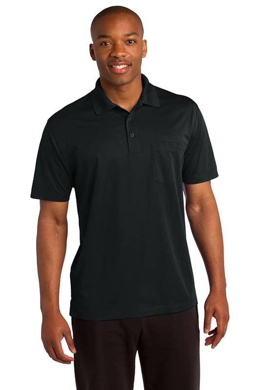 Sport-Tek &#174;  Micropique Sport-Wick &#174;  Pocket Polo. ST651