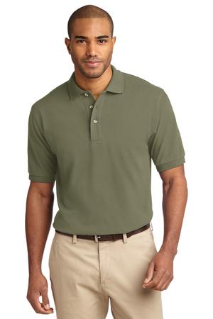 Port Authority &#174;  Tall Heavyweight Cotton Pique Polo.  TLK420