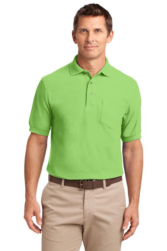 Port Authority &#174;  Tall Silk Touch&#153; Polo with Pocket. TLK500P