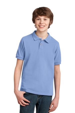 Port Authority &#174;  Youth Heavyweight Cotton Pique Polo. Y420