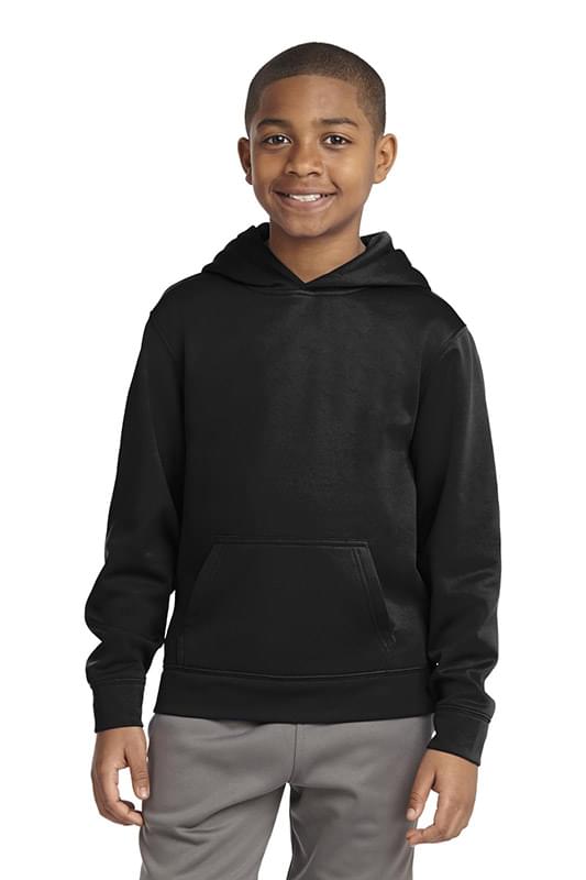 Sport-Tek &#174;  Youth Sport-Wick &#174;  Fleece Hooded Pullover. YST244