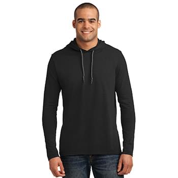 Anvil &#174;  100% Combed Ring Spun Cotton Long Sleeve Hooded T-Shirt. 987