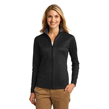 Port Authority &#174;  Ladies Vertical Texture Full-Zip Jacket. L805